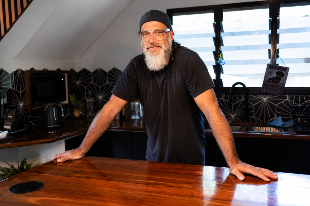 Troy Richardson in his studio environment